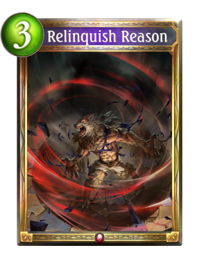 Relinquish Reason