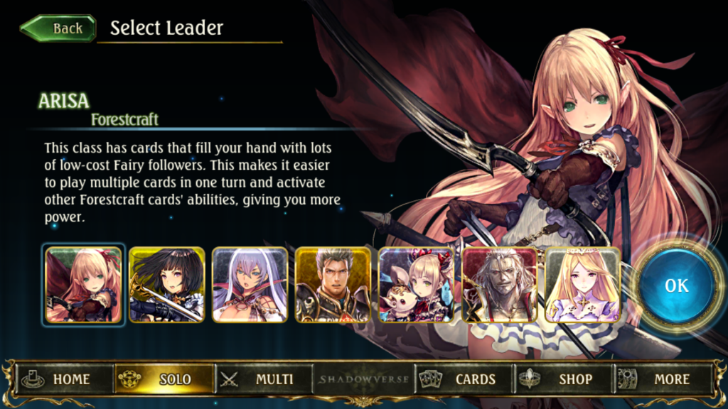 Select A Leader That Suits Your Style Articles Shadowverse Cygames