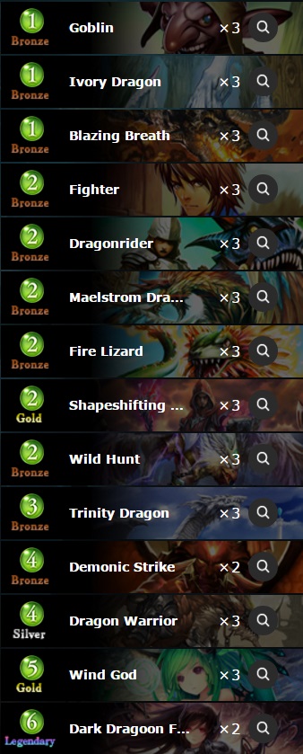 shadowverse deck teir list