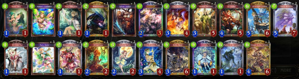 runecraft shadowverse deck