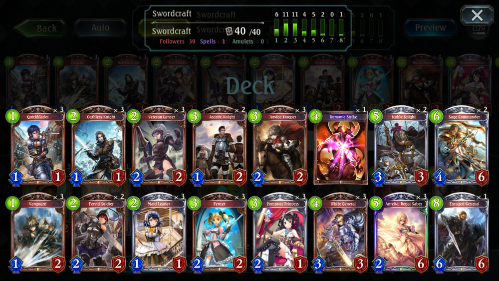 shadowverse deck codes 2019