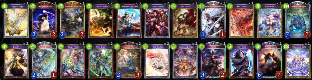 Zhiff on X: JCG Shadowverse OPEN 19-07-2023 decklist summary