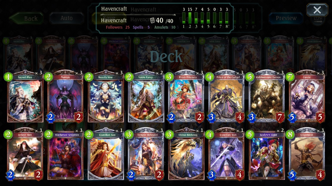 prince of darkness shadowverse deck