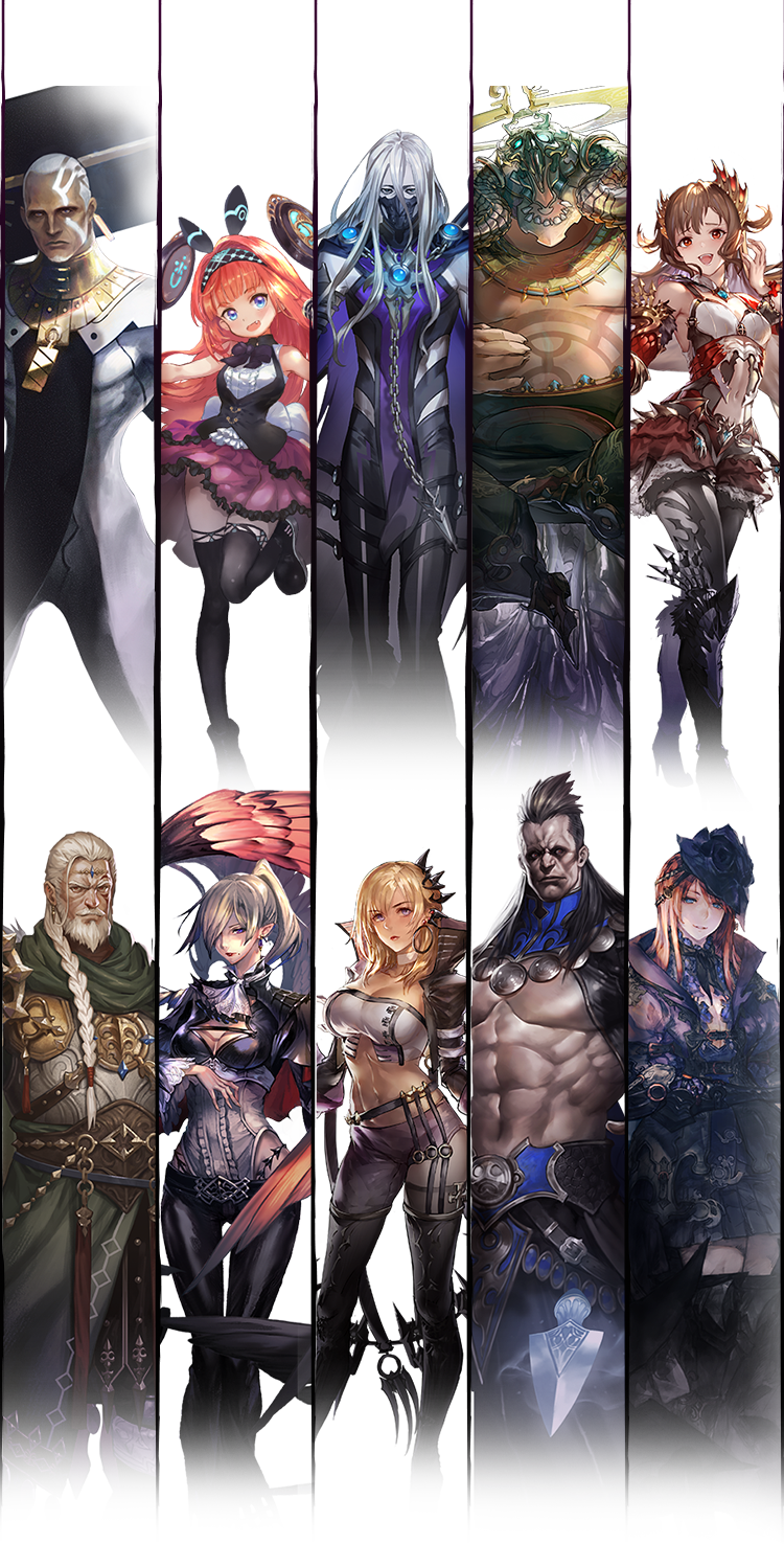 灾祸十杰角色介绍 Shadowverse 官方网站 Cygames